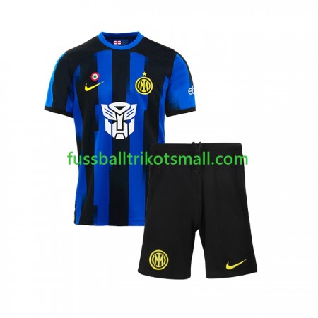 Fußballtrikots AC Mailand Transformers Kinder 2023-2024 Kurzarm Heimtrikotsatz kaufen